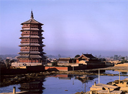 Wooden Pagoda in Yingxian