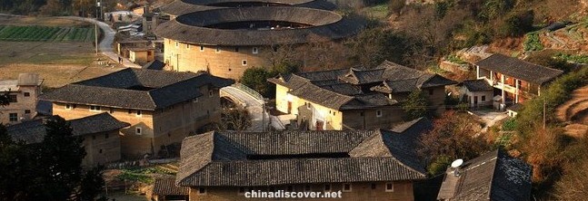 Fujian Hakka earthen buildings tour